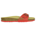 Red-Sand - Front - Biox Womens-Ladies Malaga Sano Sliders