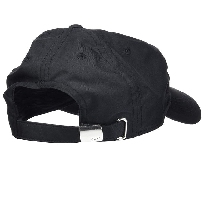 Black-Metallic Silver - Side - Nike Youths Baseball Cap