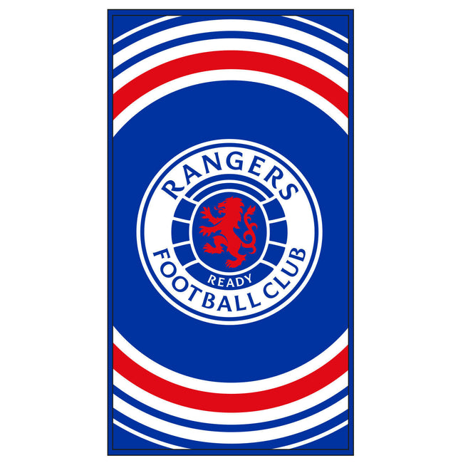 Blue-White-Red - Front - Rangers FC Pulse Bath Towel