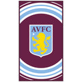 Maroon-White - Front - Aston Villa FC Pulse Bath Towel