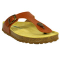 Brown - Front - Sanosan Womens-Ladies Geneve Sano Sandals