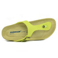 Lime-Brown - Side - Sanosan Womens-Ladies Geneve Sano Sandals