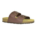 Dark Brown - Front - Sanosan Mens Aston Sandals