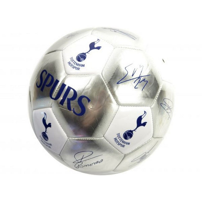 Silver-White-Blue - Back - Tottenham Hotspur FC Special Edition Signature Football
