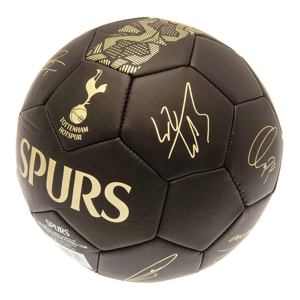 Black-Gold - Back - Tottenham Hotspur FC Phantom Signature Football