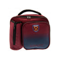 Red-Black - Front - West Ham United FC Fade Lunch Bag