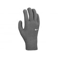 Grey - Front - Nike Mens Knitted Swoosh Gloves