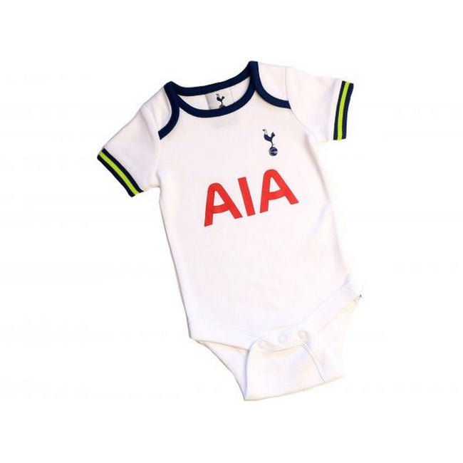 White-Blue - Back - Tottenham Hotspur FC Baby Bodysuit (Pack Of 2)