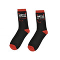 Black-Red - Front - Unisex Adult United We Stand Socks