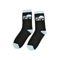 Black-Sky Blue - Front - Unisex Adult My City Socks