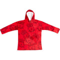 Red-White - Front - Liverpool FC Childrens-Kids Hoodie Blanket