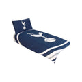 Navy-White - Front - Tottenham Hotspur FC Pulse Duvet Cover Set