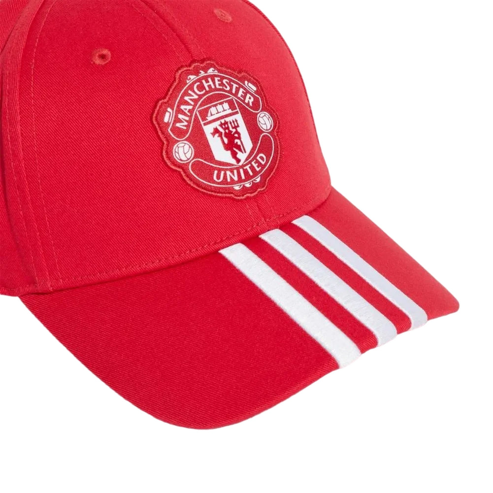 Red-White - Side - Manchester United FC Adidas Baseball Cap
