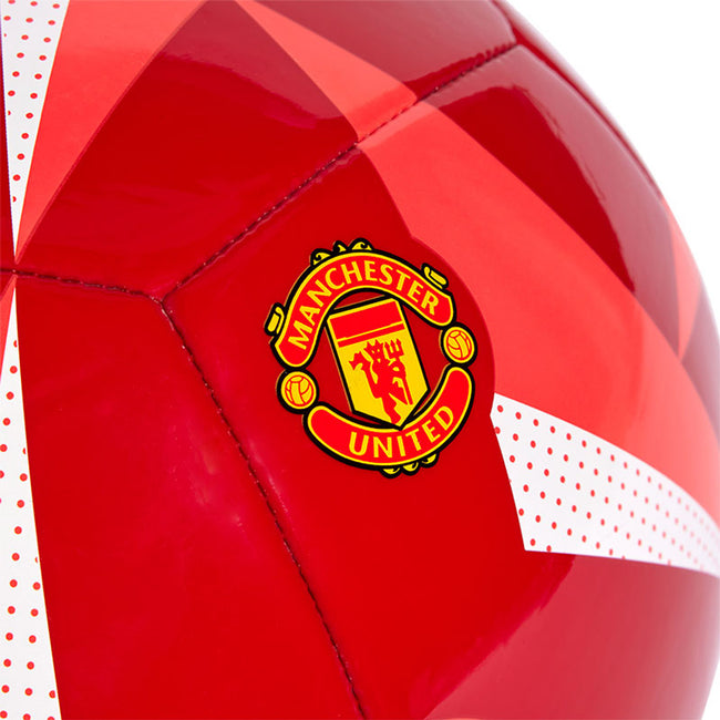 Red-White - Side - Adidas Home Club Manchester United FC Football