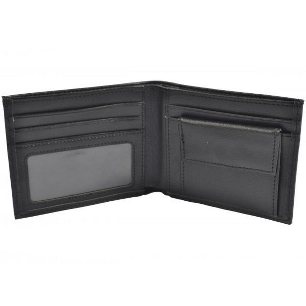 Black-Red - Side - Liverpool FC Embroidered Bi-Fold Wallet