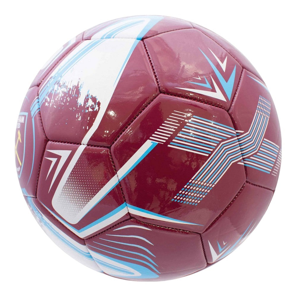 Claret - Side - West Ham United FC Turbine Mini Football