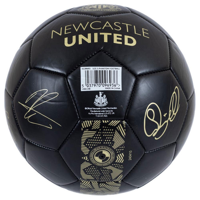 Black-Gold - Side - Newcastle United FC Phantom Football