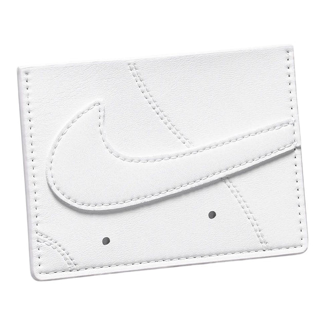 White - Front - Nike Air Force 1 Icon Card Wallet