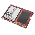Red-White-Black - Side - Liverpool FC Anfield Road L4 Metal Embossed Photo Frame