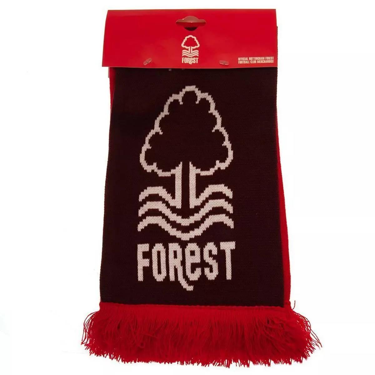 Red-White - Side - Nottingham Forest FC Nero Scarf
