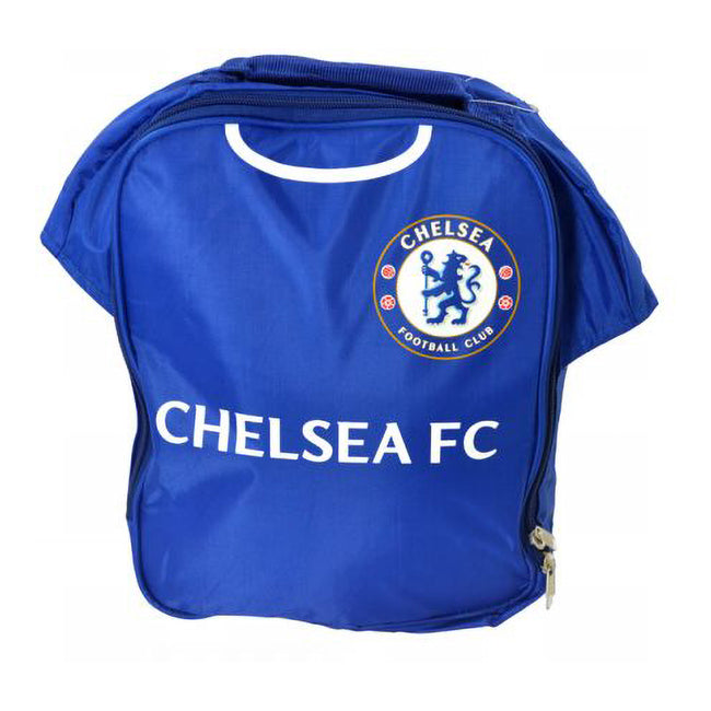Blue-White - Front - Chelsea FC Official Football Kit Lunch Bag