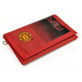 Red-Black - Front - Manchester United FC Official Football Fade Design Wallet