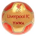 Red-Gold - Back - Liverpool FC Printed Signature Mini Football