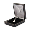 Silver - Side - Manchester City FC Crest Tie Clip