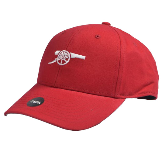 Red-White - Front - Arsenal FC Cannon Baseball Cap