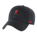 Black-Red - Front - Liverpool FC MVP 47 Relaxed Fit Baseball Cap