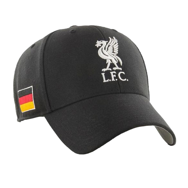 Black-White - Side - Liverpool FC MVP 47 Flag Of Germany Baseball Cap