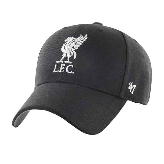 Black-White - Front - Liverpool FC MVP 47 Flag Of Germany Baseball Cap