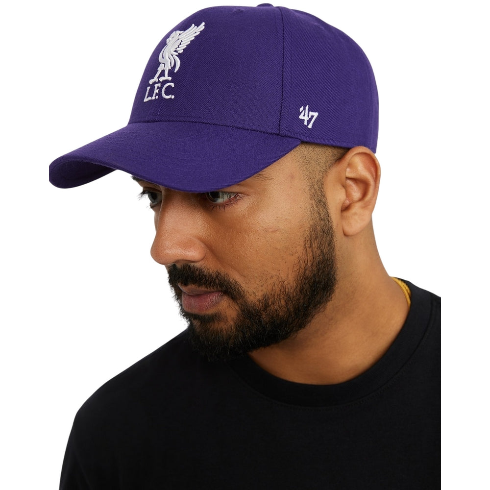 Purple - Side - Liverpool FC MVP 47 Low Profile Snapback Cap