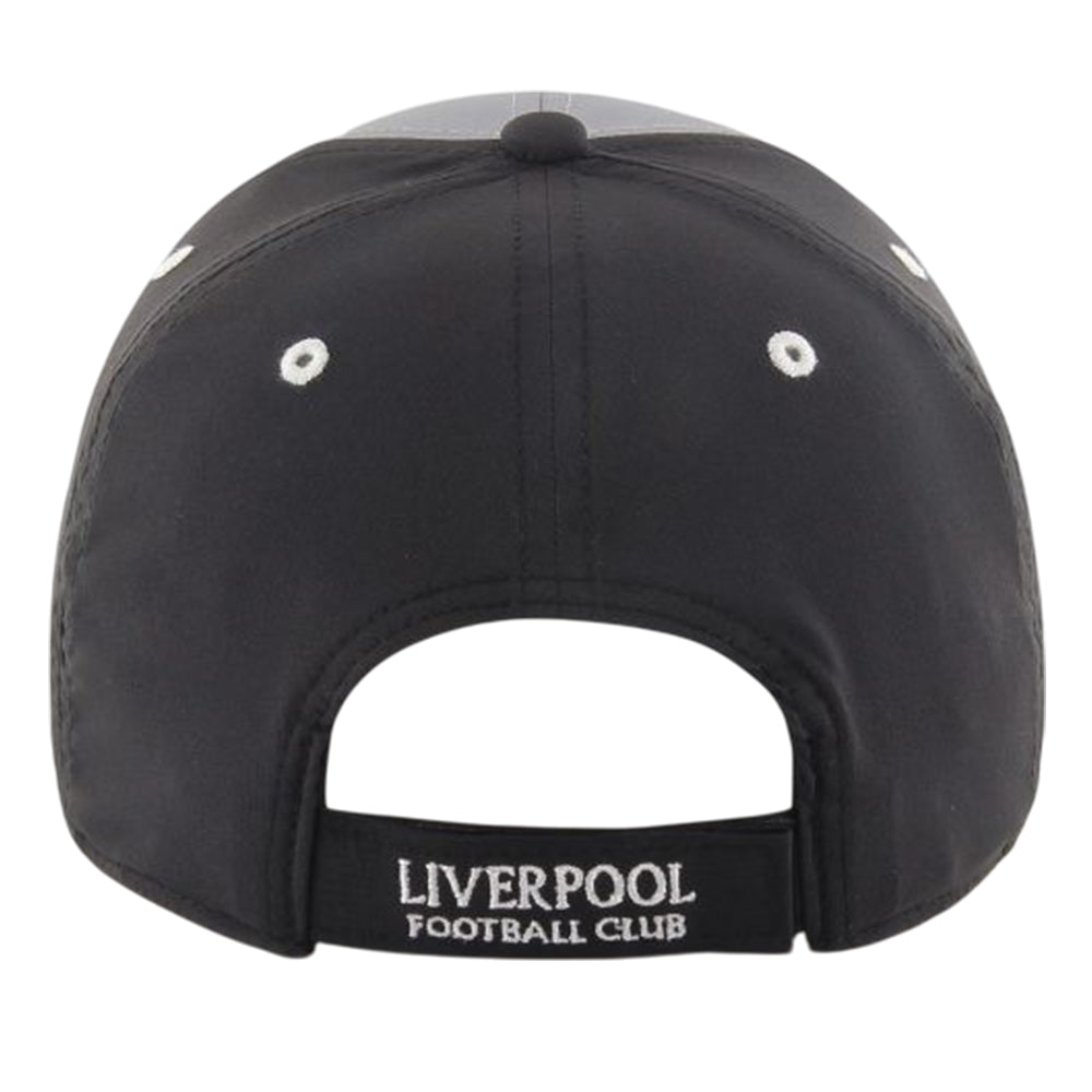 Black-Grey - Back - Liverpool FC MVP Radial 47 Baseball Cap