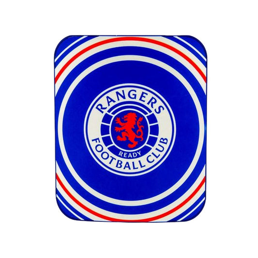 Blue-White-Red - Front - Rangers FC Pulse Pluse Fleece Blanket