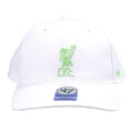 White-Green - Back - Liverpool FC MVP 47 Low Profile Snapback Cap