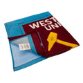 Claret-Sky - Back - West Ham United FC Crest Beach Towel