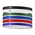 Game Royal-University Red-White - Front - Nike Flex Classic Headband (Pack of 6)