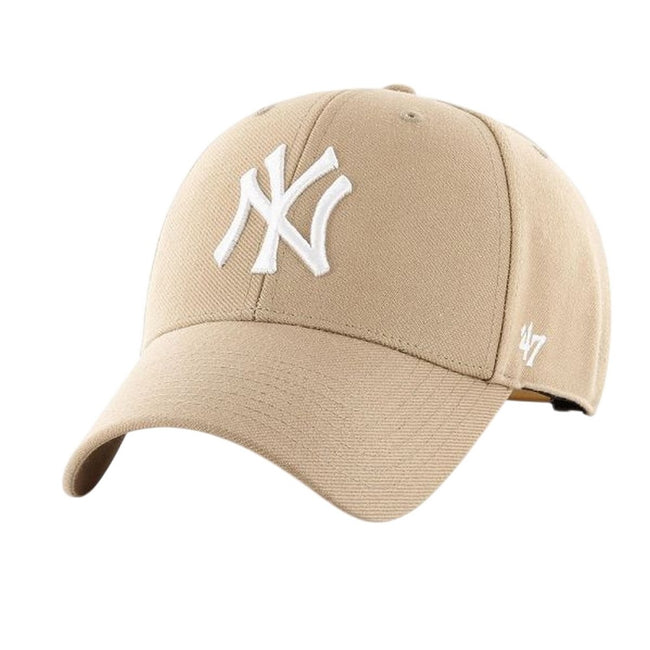 Sandalwood - Front - 47 MLB MVP New York Yankees Snapback Baseball Cap
