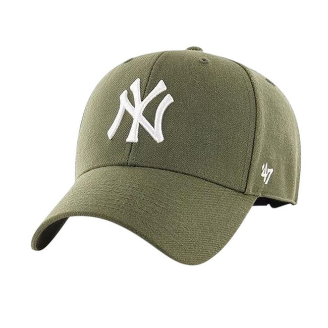 Khaki - Front - 47 MLB MVP New York Yankees Snapback Baseball Cap