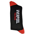 Black-Red - Side - Liverpool FC Childrens-Kids You Reds Socks