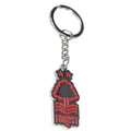 Red-Black-Silver - Back - Nottingham Forest FC Crest Keyring