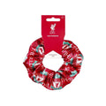 Red - Back - Liverpool FC Crest Scrunchie