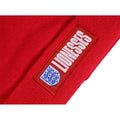 Red-Red - Side - England Lionesses Unisex Adult Knitted Turned Up Cuff Beanie