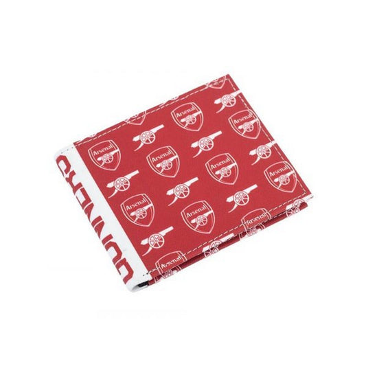 Red - Front - Arsenal FC Icon Canvas Card Wallet