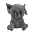 Grey - Front - Arsenal FC Elephant Plush Toy