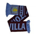 Claret-Yellow-Blue - Back - Aston Villa FC Nero Logo Winter Scarf