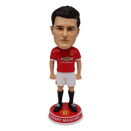 Red-White - Front - Manchester United FC Harry Maguire Football Figurine