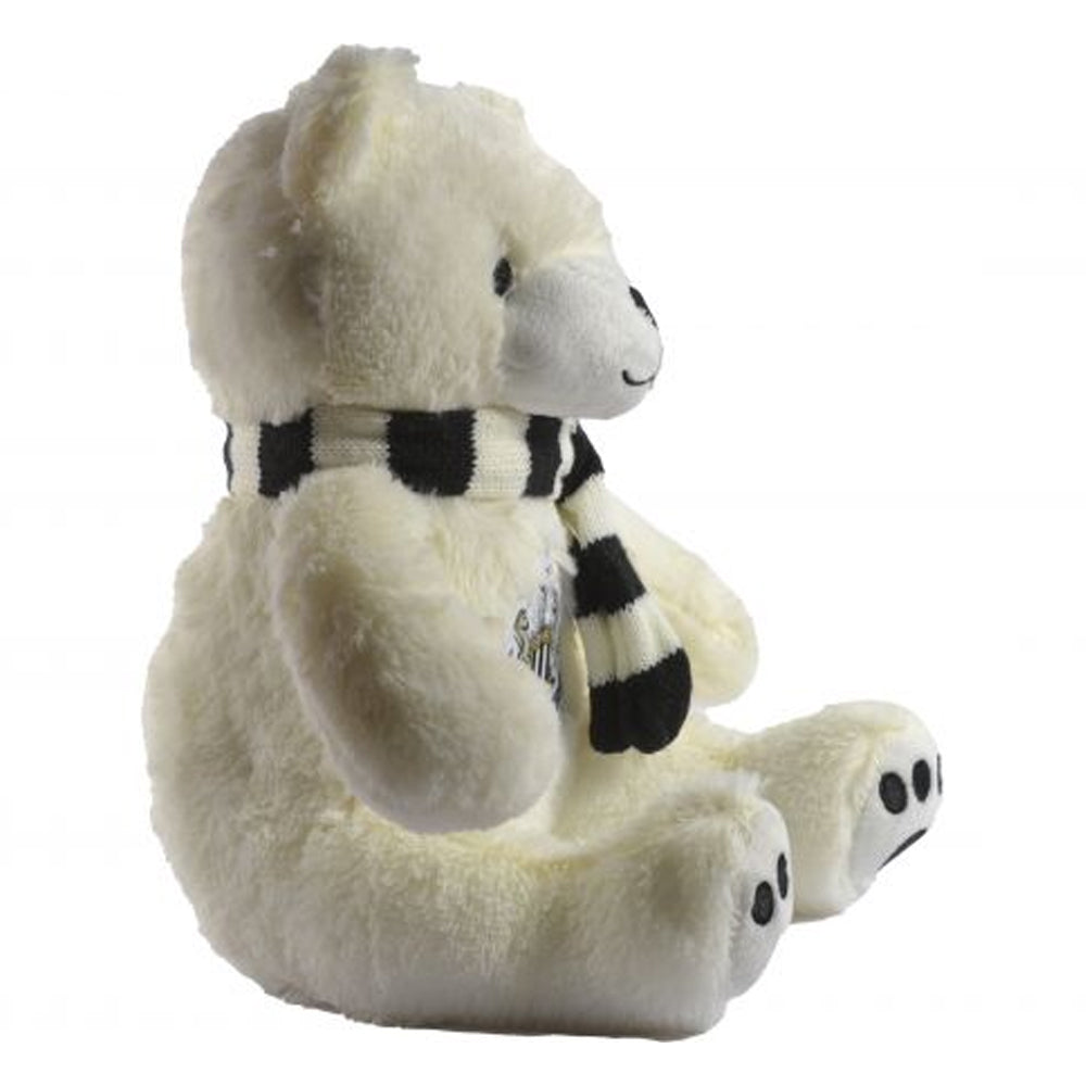 White-Black - Side - Newcastle United FC Bear Plush Toy