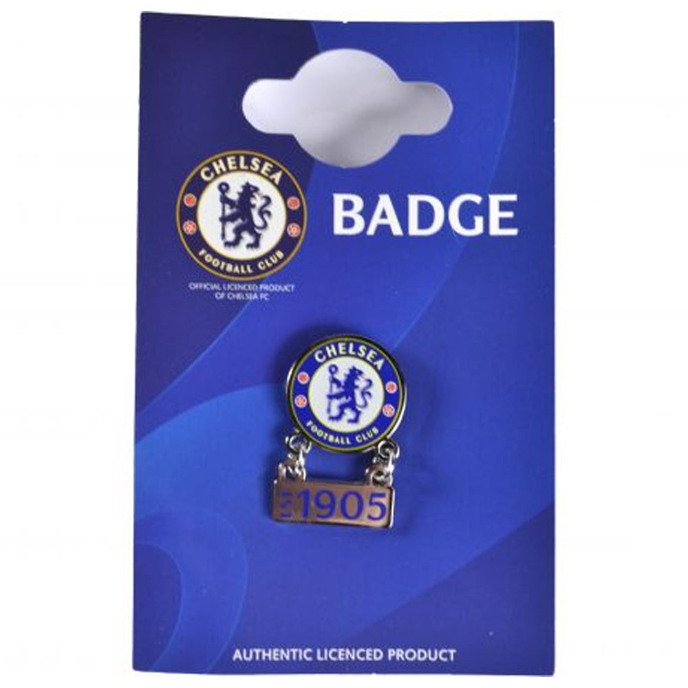 Silver-White-Blue - Back - Chelsea FC Established 1905 Badge